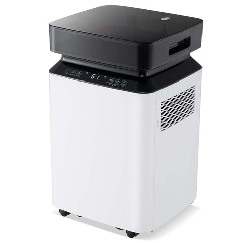 70-Pint Dehumidifier for Basement Home, 4,500 Sq.Ft Dehumidifier with Drain Hose, Pump, 2.2 Gal Water Tank, 24H Timer