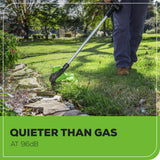 60V 17" Cordless Battery Push Lawn Mower 3PC Combo Kit w/ 4.0Ah Battery & Charger