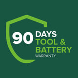 OPEN BOX 80V 25" Cordless Battery Dual Blade Self-Propelled Mower w/ Two (2) 2.5Ah Batteries & Dual Port Charger