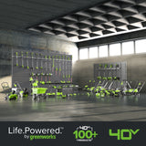 40V 18" Cordless Battery 2.0kW Chainsaw w/ 5.0Ah Battery and 5A Charger