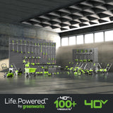 40V 13" Cordless Battery String Trimmer / Edger w/ 20PC Blades, (1)2.0Ah Battery and (1)2A Charger