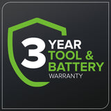 24V 10" Cordless Battery Blade-Head String Trimmer w/ 2.0 Ah Battery & 0.5A Charger