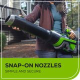 RENEWED 80V 800CFM Cordless Battery Leaf Blower w/ 4Ah Battery & Charger