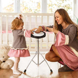 30 Note Percussion Glockenspiel Bell Kit, Adjustable Height Xylophone with Practice Pad Mallets Sticks Stand Carrying Bag