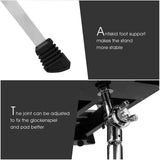 30 Note Percussion Glockenspiel Bell Kit, Adjustable Height Xylophone with Practice Pad Mallets Sticks Stand Carrying Bag