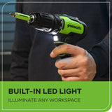 24V Brushless 1/2" 310 in/lbs Drill / Driver and 6.5" Circular Saw Combo Kit w/ (2) 2.0Ah Batteries and Charger