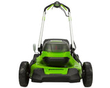 48V (24V x 2) 21" Cordless Battery Self-Propelled Lawn Mower w/ (4) 4.0Ah USB Batteries & (2) Dual Port Chargers