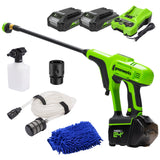 OPEN BOX 24V 600-PSI Cordless Power Cleaner w/ (2) 2.0Ah Batteries & Charger