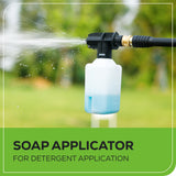 OPEN BOX 24V 600 PSI 0.8 GPM Cold Water Cordless Power Cleaner w/ 4.0 Ah USB Battery & Charger