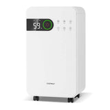 32 Pint Dehumidifier for Home & Basement, 2500 Sq.Ft Dehumidifier with Auto Drain, Sleep Mode, 24H Timer, 4 Wheels & Child Safety Lock