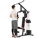 Multifunctional Cross Trainer Exercise Workout Equipment Fitness Weight Strength Training Machine Home Gym System