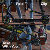 48V (24V x 2) STEALTH Series Electric Scooter w/ (2)4.0Ah Batteries and Dual Port Charger