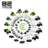 82V 21" Brushless Push Mower w/ 5.0Ah Battery and Dual Port Charger