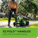 OPEN BOX 80V 21" Cordless Battery 4-in-1 Self-Propelled Lawn Mower w/ 4.0Ah Battery & Charger