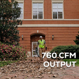 82V Handheld Brushless Axial Blower w/4.0Ah Battery and Dual Port Charger