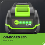 40V 2.5Ah High Power Battery