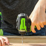 24V 5-Tool Power Tool Combo Kit w/ (1) 2.0Ah, (1) 4.0Ah Battery & Charger