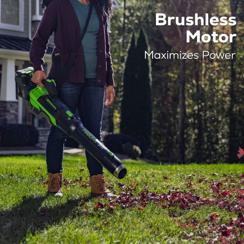 RENEWED 80V 750CFM Cordless Battery Leaf Blower w/ 2.5 Ah Battery & Charger