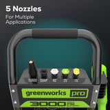 3000 PSI 2.0 GPM Electric Vertical Pressure Washer