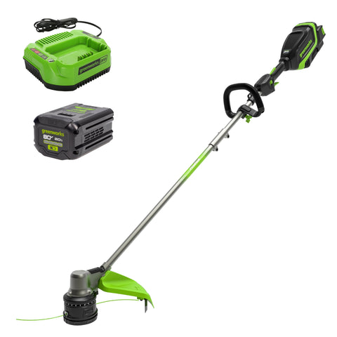 80V 17" Brushless String Trimmer w/ 2.0Ah Battery & Charger