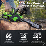 48V (24V x 2) 20" Cordless Battery Push Mower 4PC Combo Kit w/ (2) 4.0Ah Batteries & Dual Port Chargers