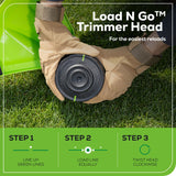 40V 17" Cordless Battery String Trimmer w/ 5.0Ah Battery and 5A Charger