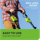 OPEN BOX 40V 21" Cordless Battery Self-Propelled Lawn Mower 3PC Combo Kit w/ (1) 5.0Ah Battery, (1) 2.0Ah Battery & (2) Chargers