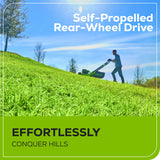 OPEN BOX 60V 22" Cordless Battery Self-Propelled Lawn Mower w/ 8.0Ah Battery & 6A Charger