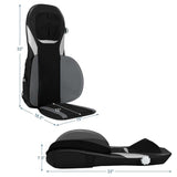 Electric Massage Chair Cushion Shiatsu Full Back Massager Neck Massage Pad with Heat, Car Seat Massager for Home Office