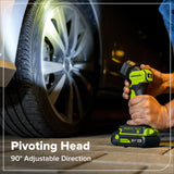 24V Brushless Power Tool 4PC Combo Kit w/ (1) 4.0Ah & (1) 2.0Ah USB-C Batteries and 65W USB-C Fast Charger