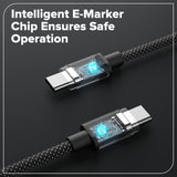 24V Brushless Power Tool 4PC Combo Kit w/ (1) 4.0Ah & (1) 2.0Ah USB-C Batteries and 65W USB-C Fast Charger