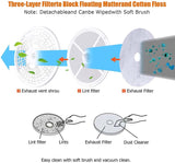 10 lbs Portable Clothes Dryer, Wall Mounted Front Load Dryer Tumble Dryer, Portable Dryer Machine for Apartments RV