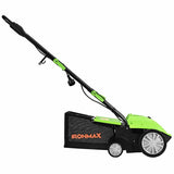 2-in-1 Electric Lawn Dethatcher & Scarifier, 12 Amp 13" Corded Grass Dethatcher with 40L Collection Bag