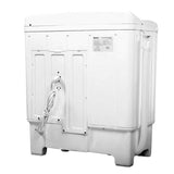 17.6 LBS Portable Washing Machine, Twin Tub Spin Top Load Washer Dryer Combo for RV Dorm Apartment