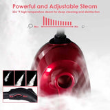 2000W Heavy Duty Steam Cleaner, Multipurpose Household Steamer with 19 Accessories & 1.5L Tank, Chemical-Free Cleaning for Floor, Car, Window