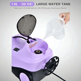 2000W Heavy Duty Steam Cleaner, Multipurpose Household Steamer with 19 Accessories & 1.5L Tank, Chemical-Free Cleaning for Floor, Car, Window