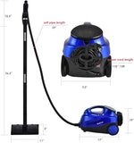 2000W Heavy Duty Steam Cleaner, Multipurpose Household Steamer with 19 Accessories & 1.5L Tank, Chemical-Free Cleaning for Floor, Car, Window