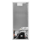 3.4 Cu.Ft Compact Refrigerator, 2-Door Mini Fridge with Freezer & Removable Glass Shelves for Dorm, Bedroom, Office