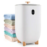 35L Large Towel Warmer Bucket with Dryer, PTC Air Heater, Timer & Auto Shut Off for Oversized Towels, Bathrobes & Blankets
