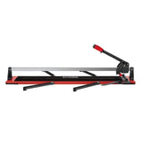 48" Manual Floor Tile Cutter with Tungsten Carbide Cutting Wheel, Removable Scale & 4 Adjustable Brackets