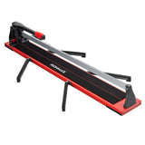 48" Manual Floor Tile Cutter with Tungsten Carbide Cutting Wheel, Removable Scale & 4 Adjustable Brackets