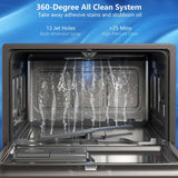 Countertop Dishwasher Portable, 6 Place Setting Built-in Dishwasher with LED Touch Screen, Doorknob