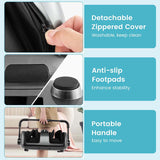 Shiatsu Foot & Calf Massager with Heat, Vibration Compression Electric Leg Massager for Neuropathy, Plantar Fasciitis Relief, Muscle Arm Relax