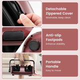 Shiatsu Foot & Calf Massager with Heat, Vibration Compression Electric Leg Massager for Neuropathy, Plantar Fasciitis Relief, Muscle Arm Relax