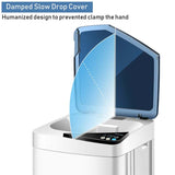 7.7 lbs Full-Automatic Washing Machine Portable Washer & Spin Dryer Built-in Germicidal UV Light & Drain Pump