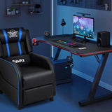 Massage Gaming Recliner with Bluetooth Speaker, Adjustable Footrest & Lumbar Support, Racing Style Gaming Sofa Chair Home Theatre Seating
