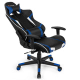 Ergonomic Swivel Massage Gaming Chair Recliner, E-Sport Gamer Racing Chair, Computer Office Chair with Headrest & Lumbar Support