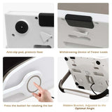 3D Foot Massager Machine with Heat, Leg/Calf/Ankle Shiatsu Feet Massaging for Neuropathy Pain, Plantar Fasciitis