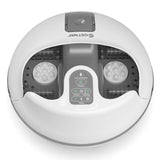 Steam Foot Spa Bath Massager, Foot Sauna Massage Machine with 3 Heat Levels, Pedicure Massage Rollers, Timing Function