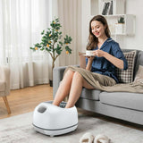 Steam Foot Spa Massager with 3-Level Heating, Timers & One-Touch Safe Operation, Shiatsu Steam Foot Bath Sauna Massager for Home Relaxation